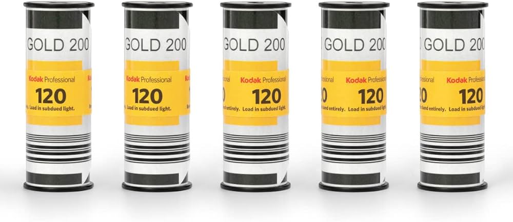 Amazon | コダック Kodak カラーネガティブフィルム GOLD 200 120 5本