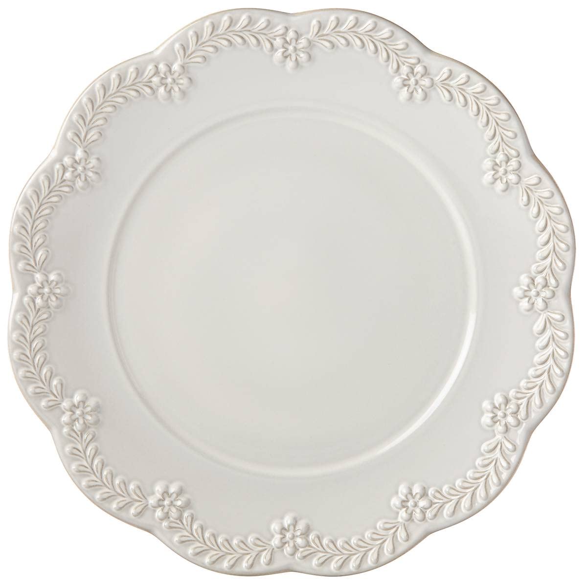 Amazon.com | Lenox White Chelse Muse Floral Dinner Plate, 1.83 LB