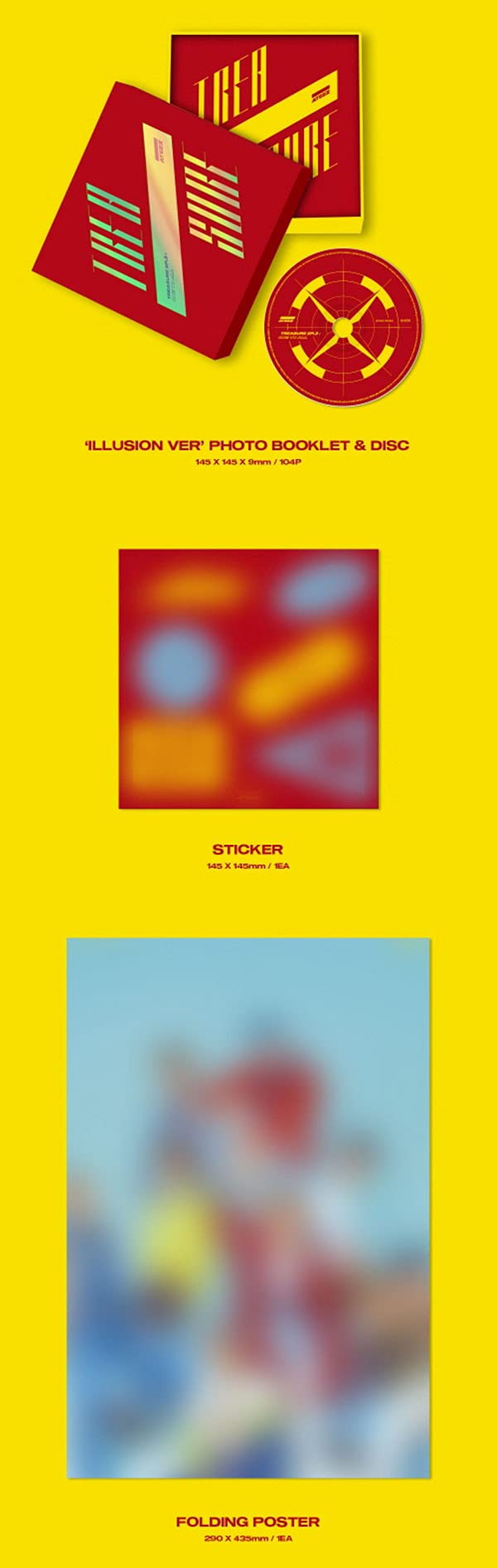 Amazon.com: KQ Ent. ATEEZ - TREASURE EP.3 : One To All (3rd Mini