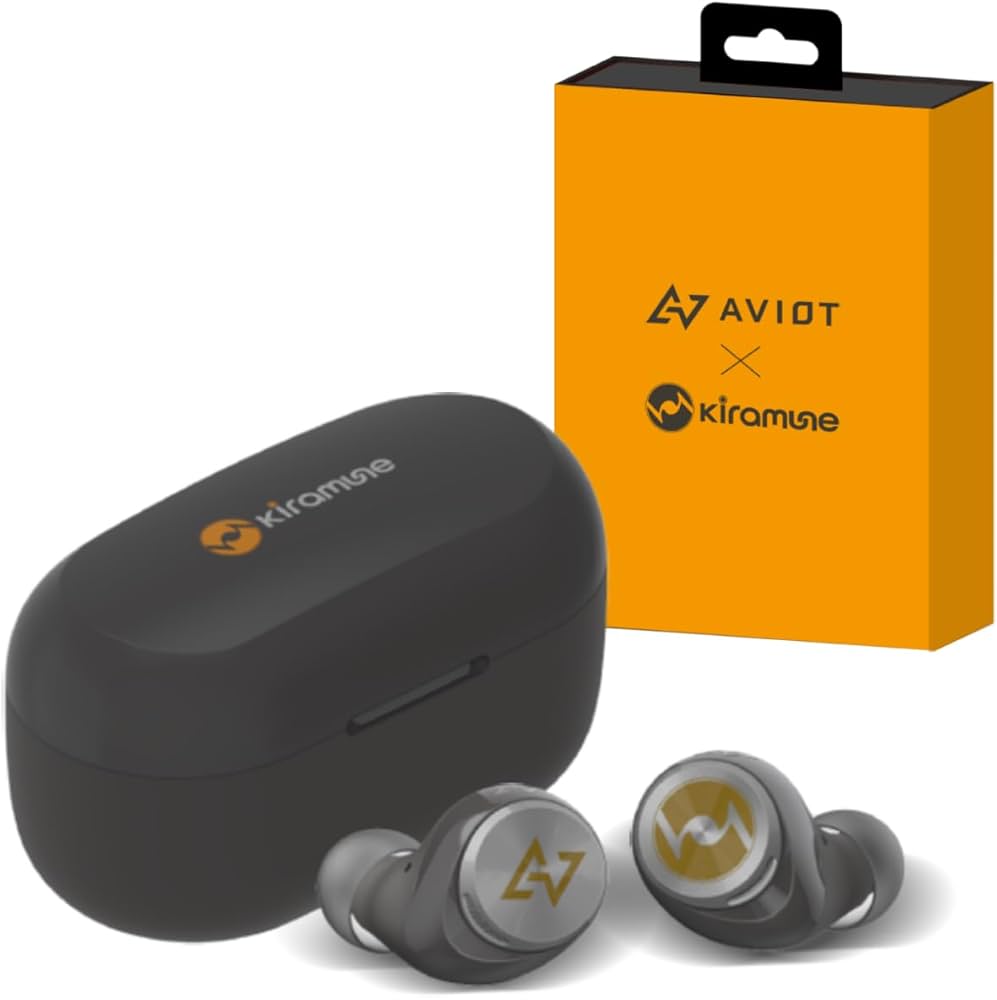 Amazon.co.jp: AVIOT TE-D01v-KRM Wireless Earphones, Kiramune