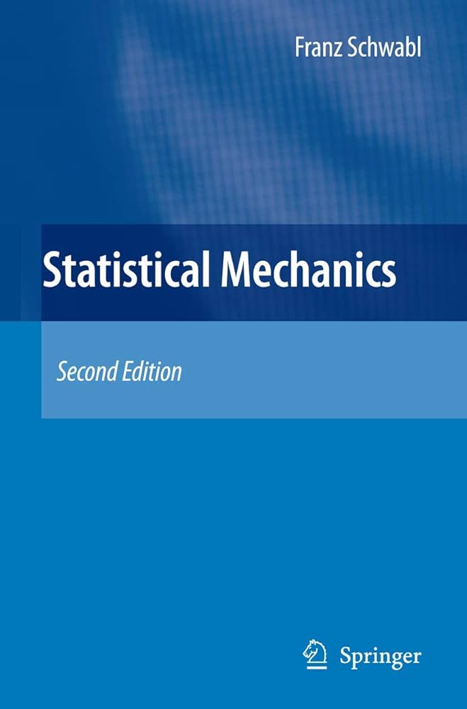 Amazon.com: Statistical Mechanics (Advanced Texts in Physics