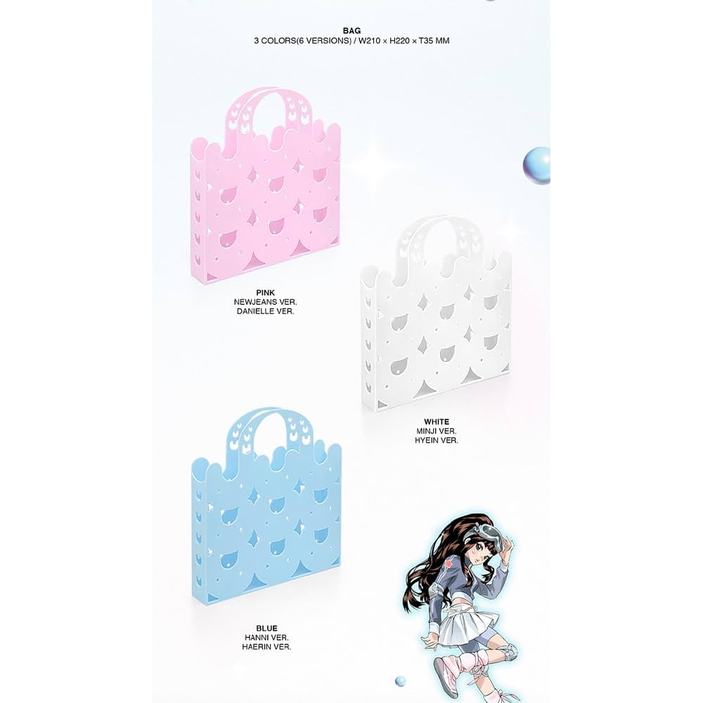 Amazon.com: NewJeans - 2nd EP 'Get Up' [Bunny Beach Bag ver