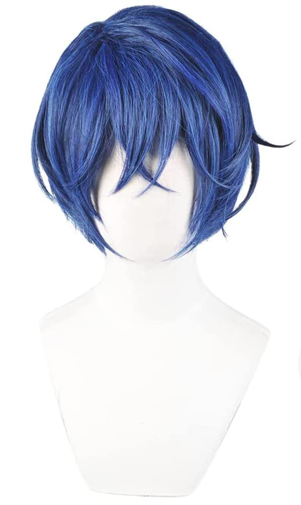 Amazon.co.jp: コスプレウィッグ 本橋依央利 ウィッグ wig ブルー