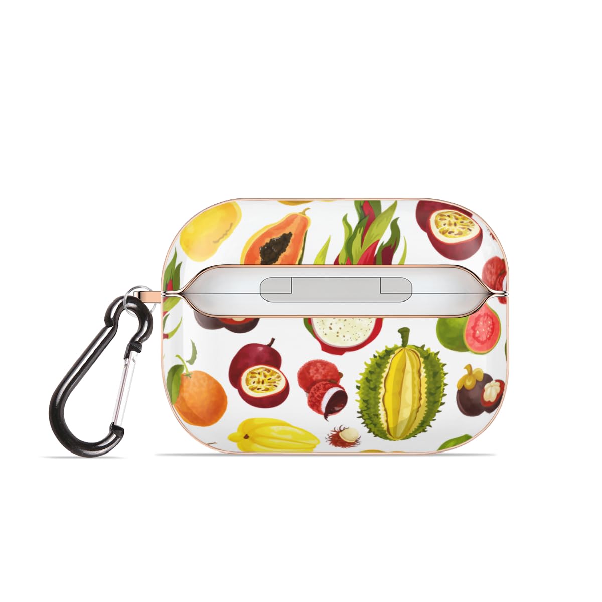 Amazon | フルーツ柄 果物柄 airpods pro2 ケース エアーポッツプロ2