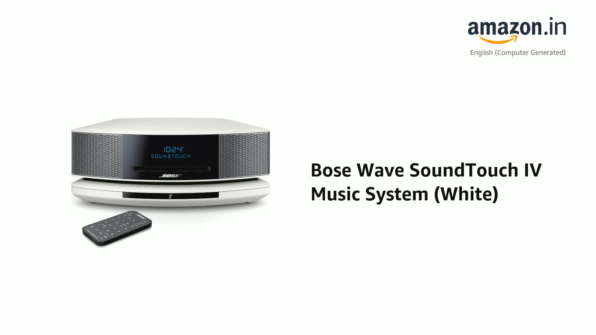 Bose Wave SoundTouch IV Music System (White) Price: Buy Bose Wave