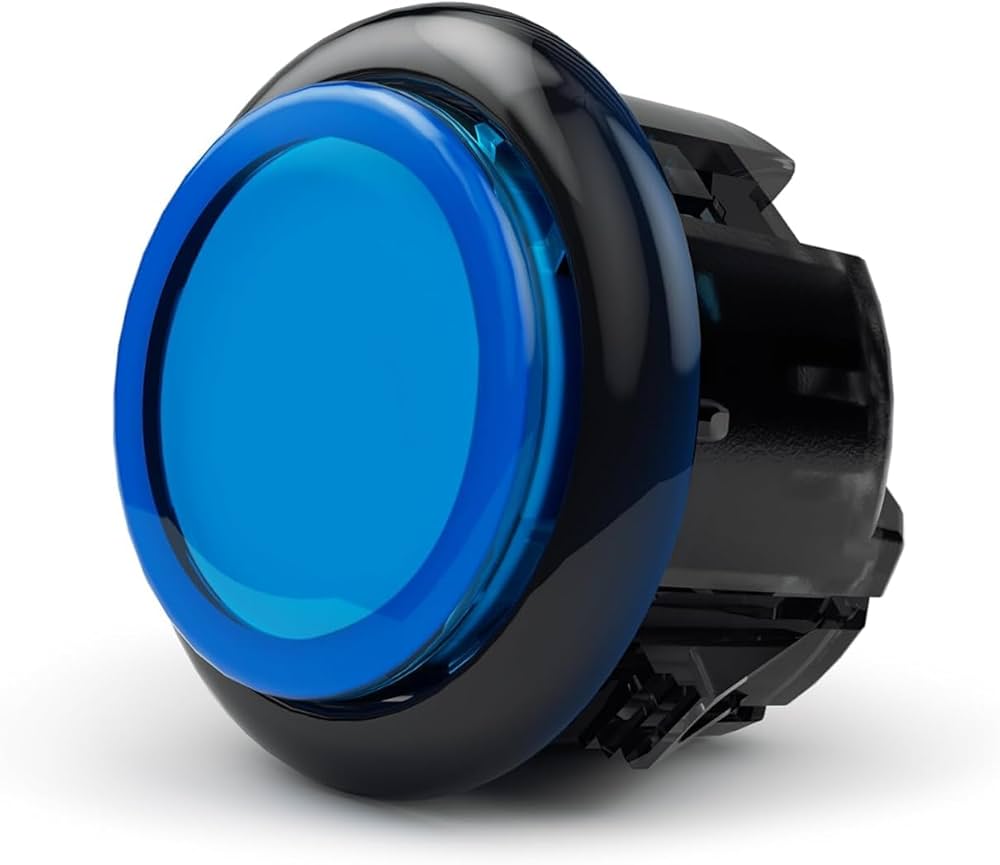 Amazon.co.jp: Qanba Gravity KS アケコン ボタン 2個セット 静音