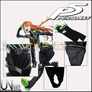 Amazon.co.jp: ペルソナ5 PERSONA5風 佐倉 双葉 ジョーカー 怪盗の衣装
