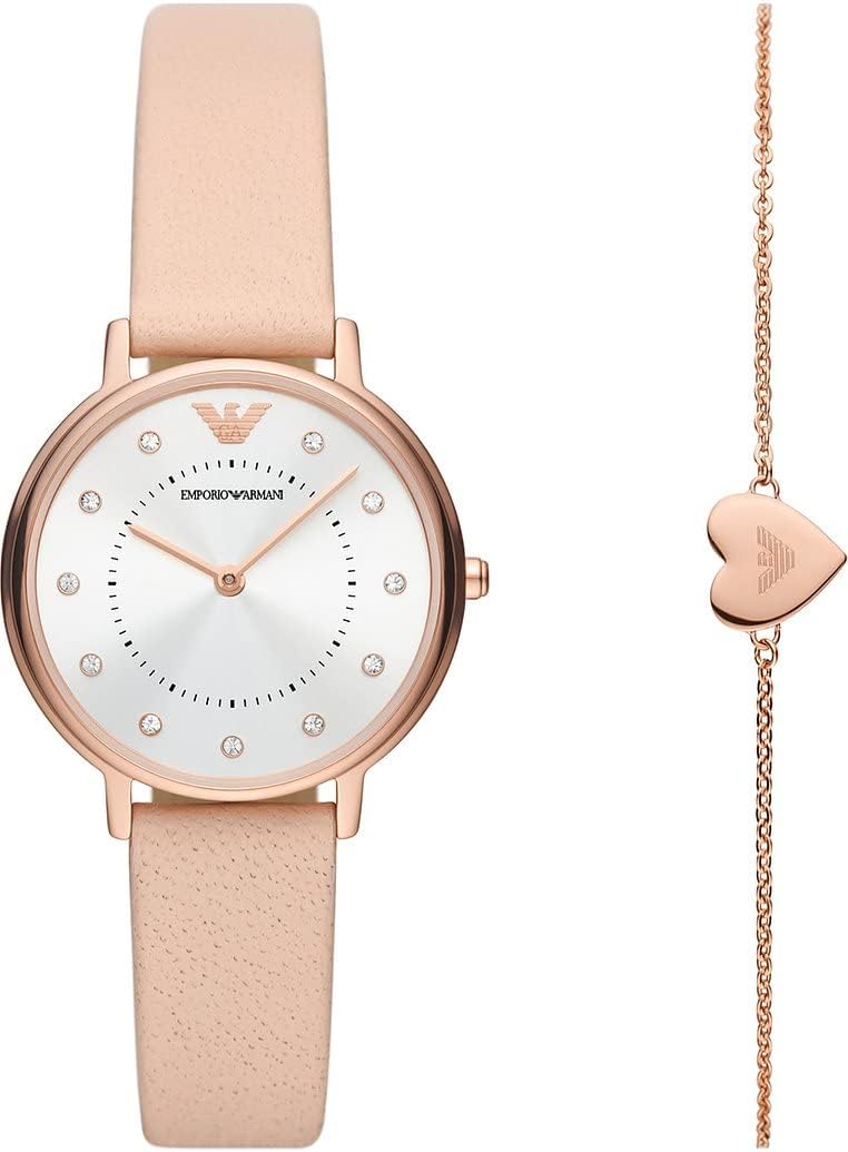 Amazon.co.jp: Emporio Armani 腕時計 女性用 両手用 ステンレス