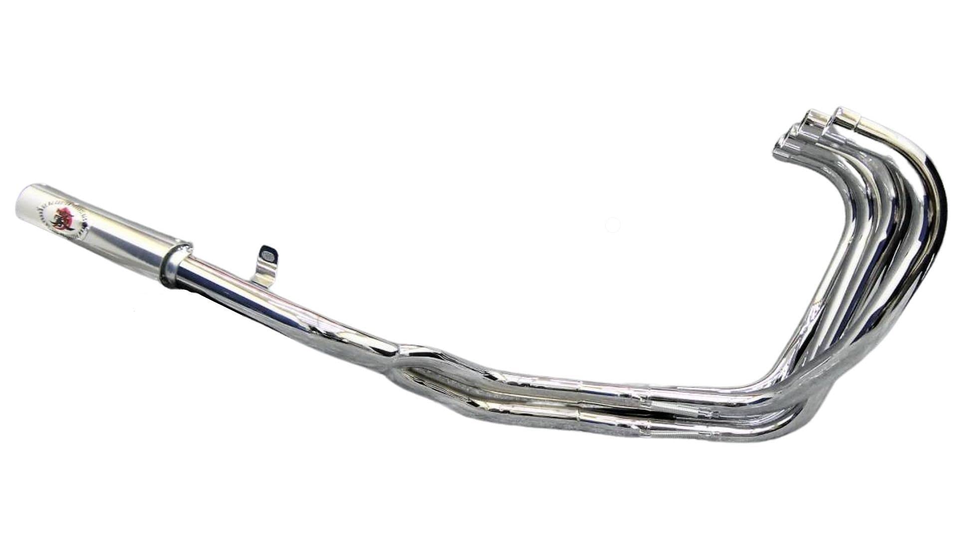 Amazon | ZRX400 マフラー/ ZRX400Ⅱ 前期 豪 メッキ 鉄管 (【豪