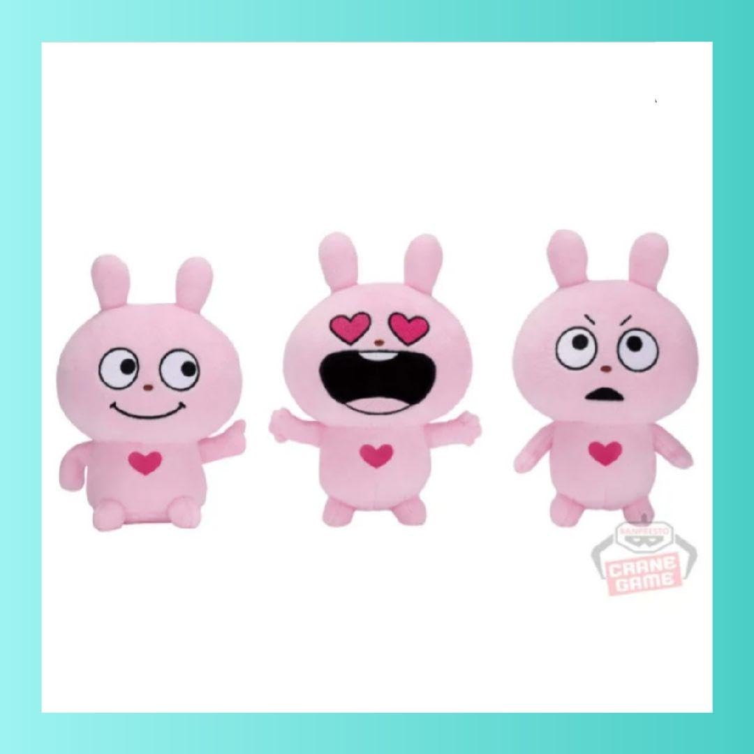 Amazon.co.jp: ラブラビット ぬいぐるみ 全3種セット にしむらゆうじ c