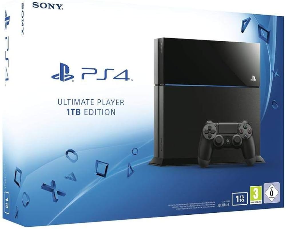 Amazon.com: Sony Playstation PS4 1TB Black Console : Video Games