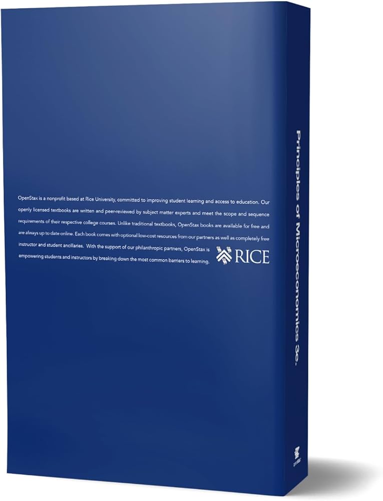 Principles of Microeconomics 3e by OpenStax (Official paperback