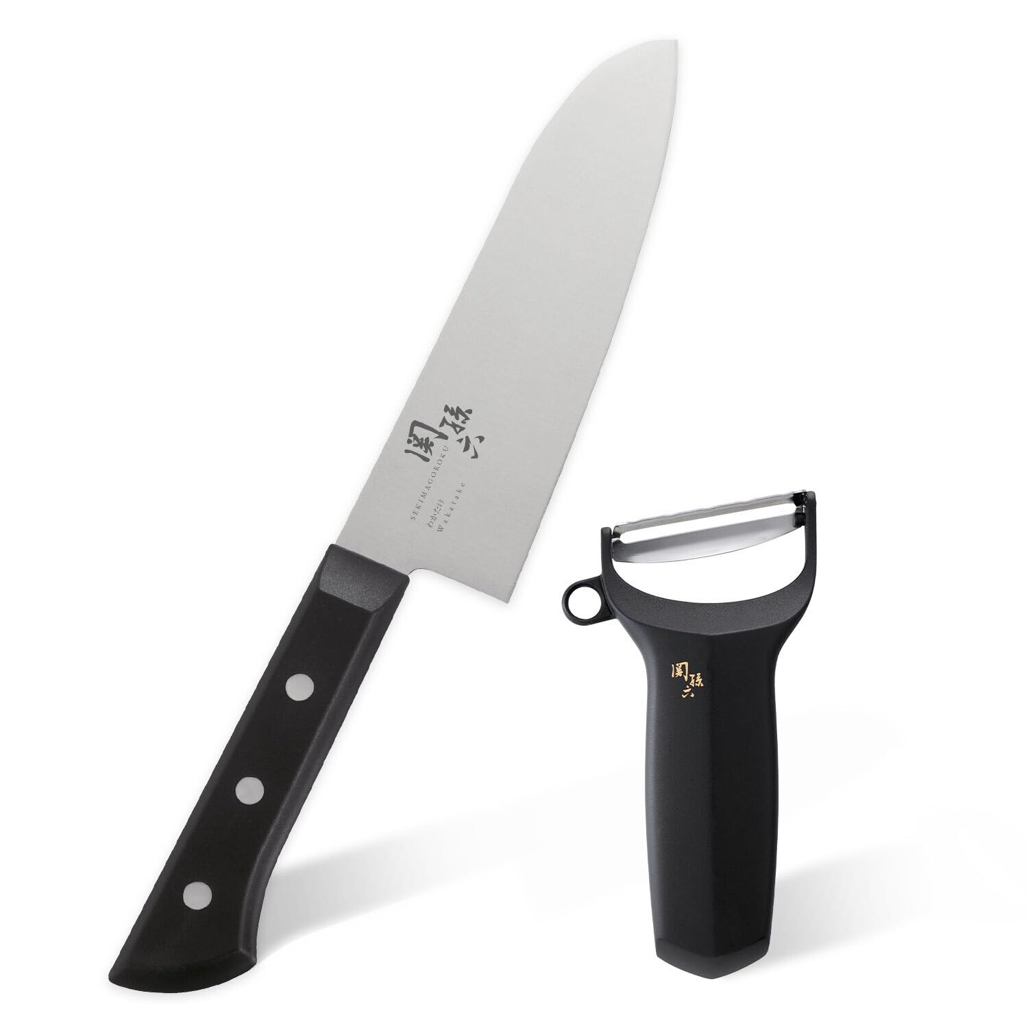 Amazon | 貝印 KAI 関孫六 わかたけ 三徳包丁165mm&ピーラーセット