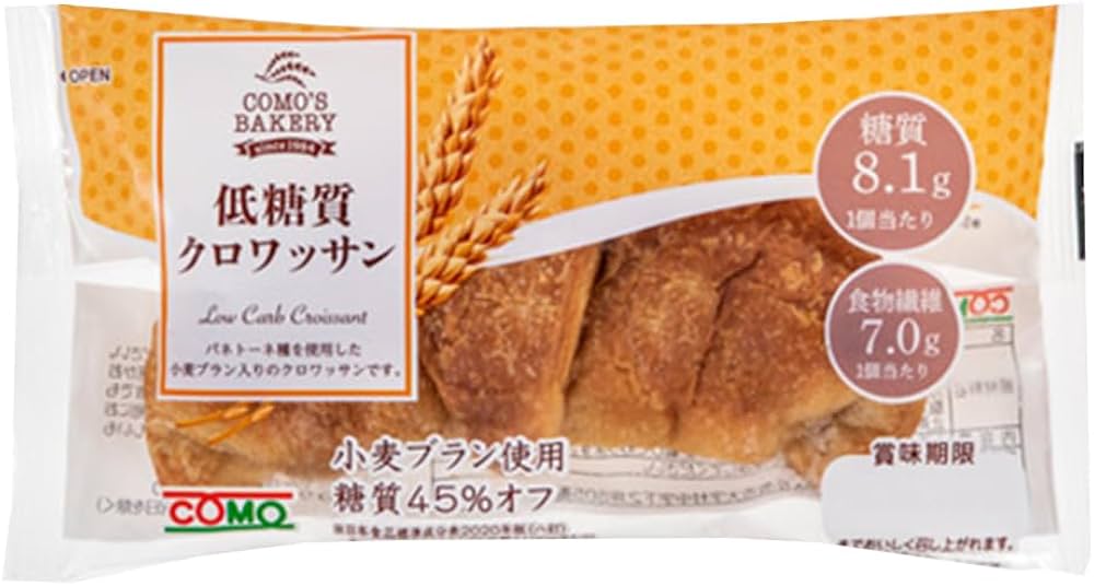 Amazon | コモ 低糖質クロワッサン 45g×12個 | コモ | クロワッサン 通販