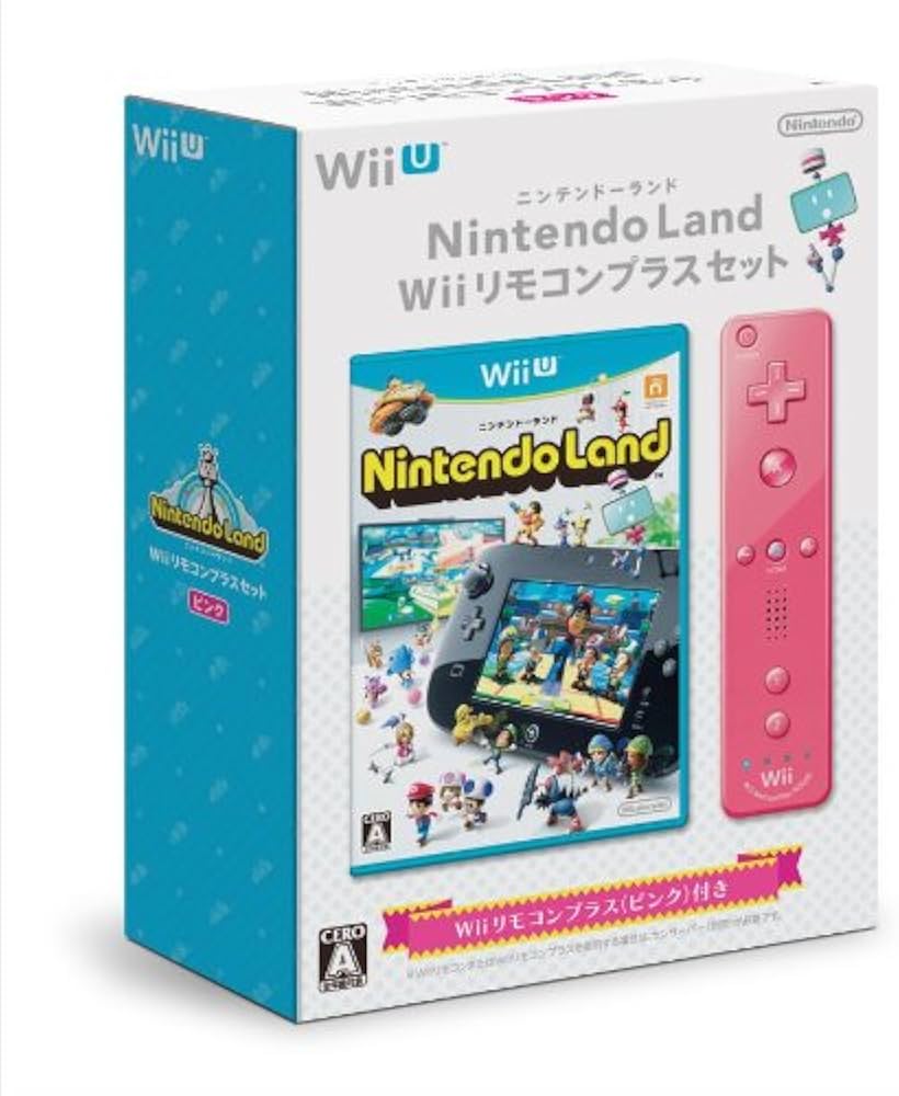 Amazon | Nintendo Land Wiiリモコンプラスセット (ピンク) | ゲームソフト
