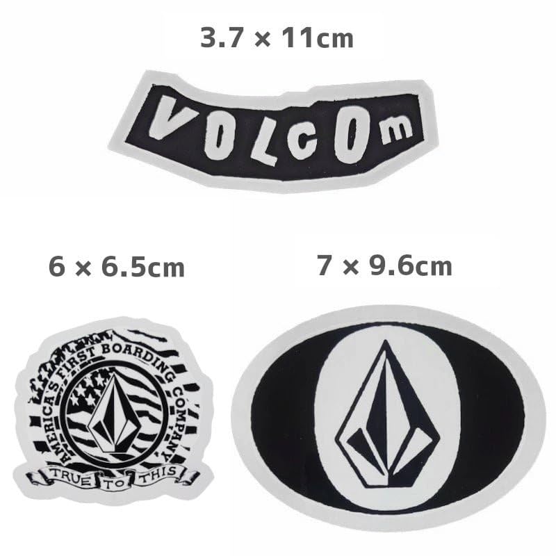 VOLCOM VOLCOM ステッカー ステッカー 40点 ボルコム まとめ売り 髑髏