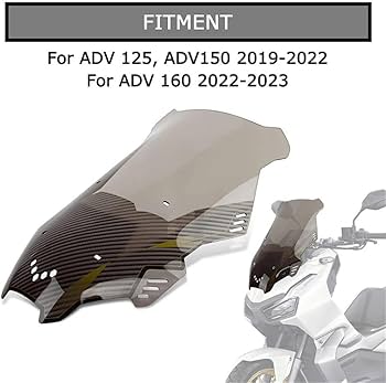 Amazon | ホンダに適合 ADV160/ADV150 専用 ロングスクリーン (54cm
