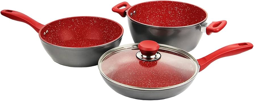 Amazon.co.jp: Flavor Stone(フレーバーストーン) 鍋フライパン4点