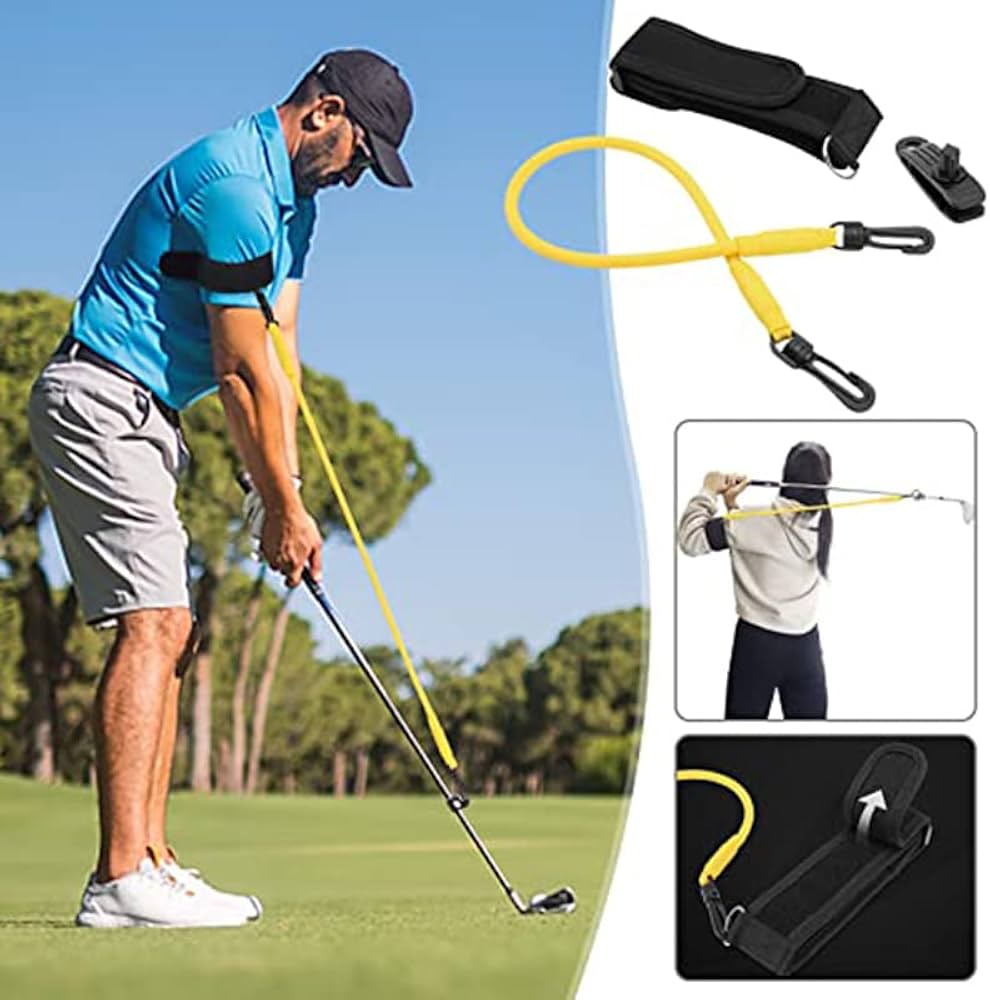 Amazon | ゴルフスイング 練習器具 ゴルフ ゴムストレッチバンド