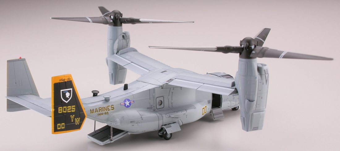 1144 技MIX「MV-22B オスプレイ 仮想 松島救難隊」+可動ユニット1/144
