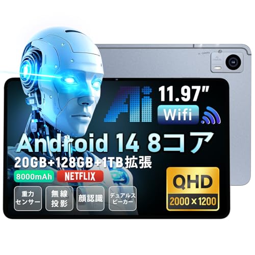 Amazon.co.jp: Hitabt P30A G99 12インチ Android14 タブレット 20GB+