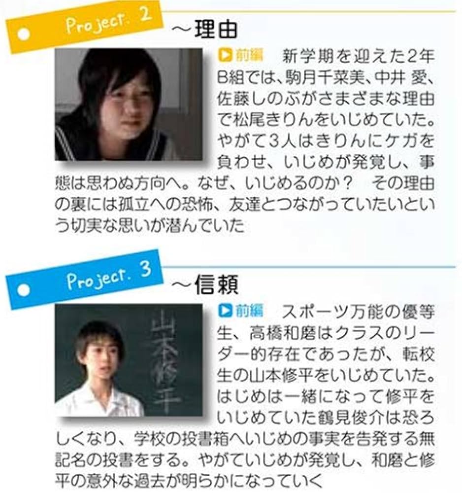 NHK中学生日記DVDブックいじめ、なくしたい! | NHK『中学生日記』制作