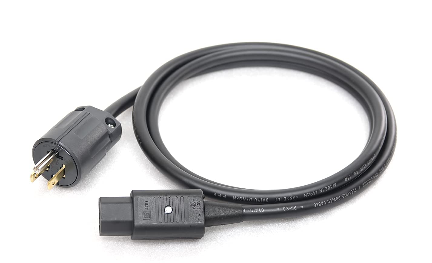 Amazon.co.jp: ONKODO PC-23 軟質OFC 非メッキ電源ケーブル (7112GN