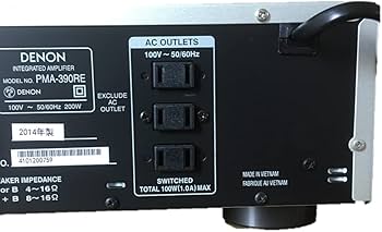 Amazon.co.jp: Denon プリメインアンプ プレミアムシルバー PMA-390SE