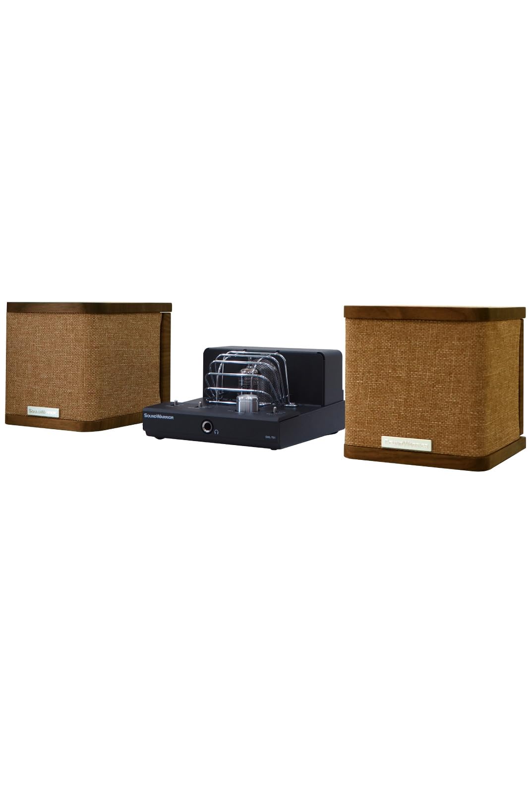 Amazon.co.jp: SOUNDWARRIOR 日本製 小型 ハイブリッド 真空管アンプ