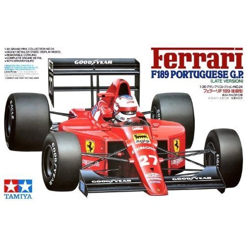 Amazon | タミヤ 1/20 フェラーリ F189 後期型ポルトガルGP仕様