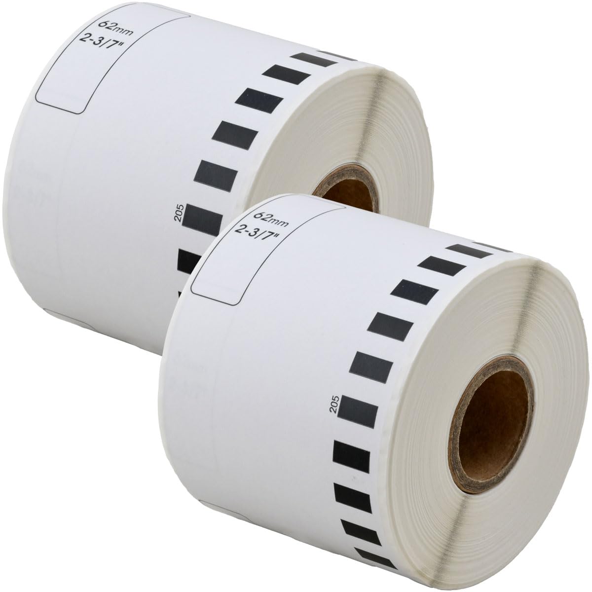 Amazon | 【互換ラベルLabo】 DK-2205 ブラザー 互換 ラベル 2ロール