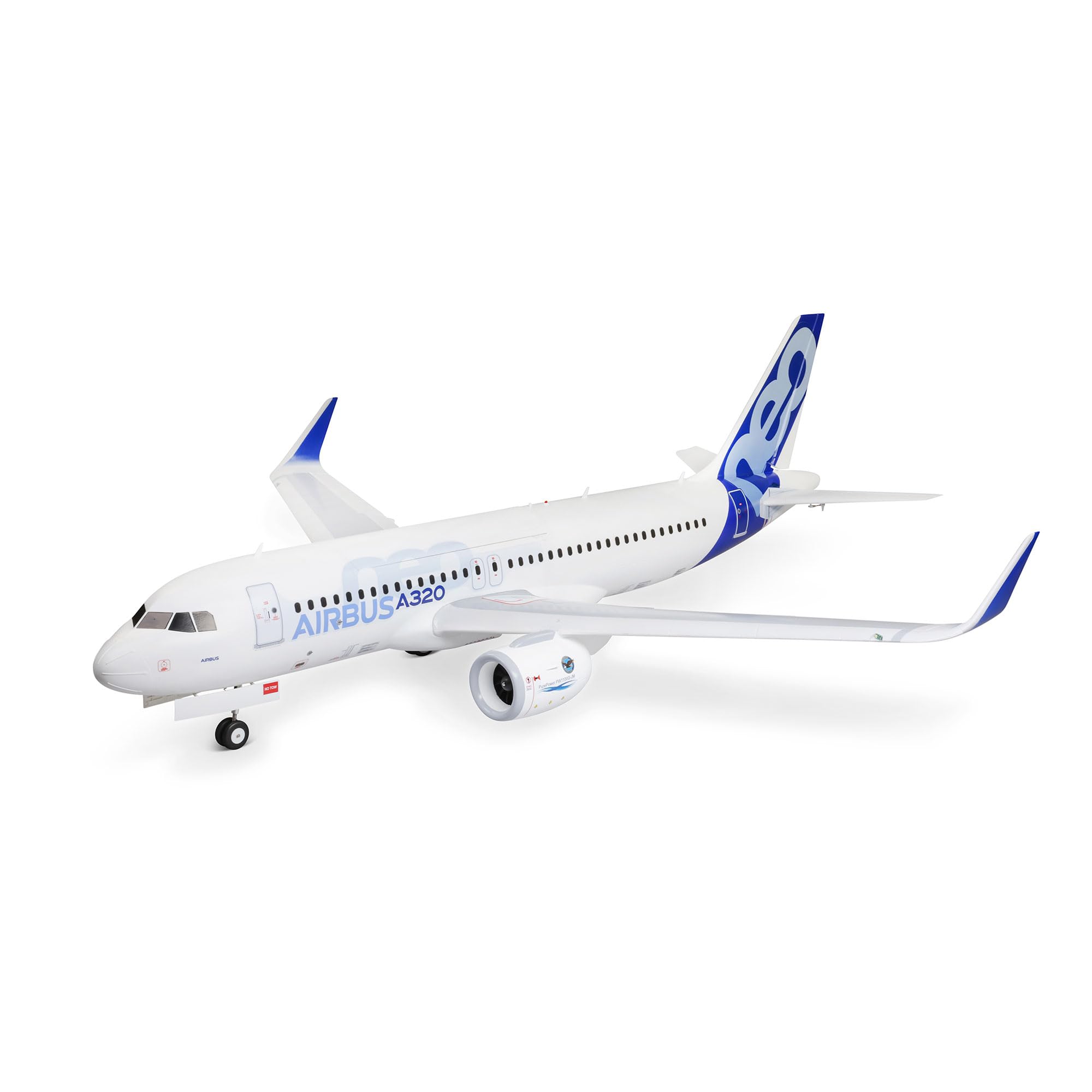 Amazon.com: E-flite Airbus A320neo 1.5m Airliner Twin 64mm EDF BNF