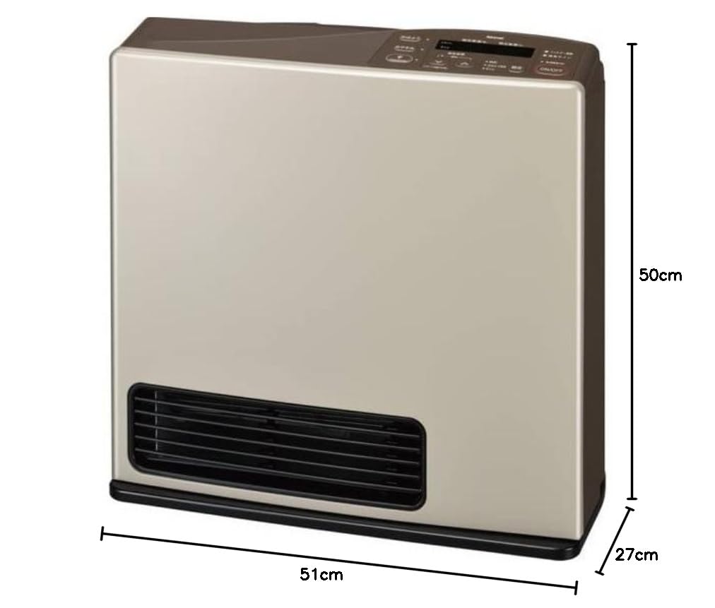 Amazon | リンナイ ガスファンヒーター RC-Y4002PE-L ラテ【都市ガス