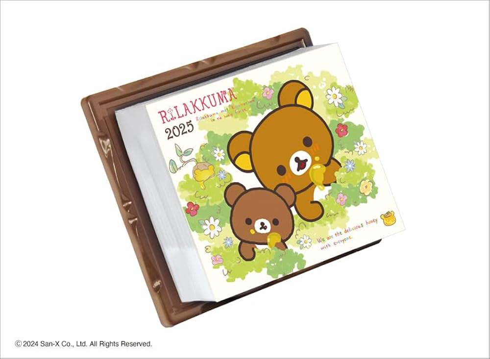 Amazon.co.jp: リラックマ・日めくり 2025年 カレンダー CL25-1117