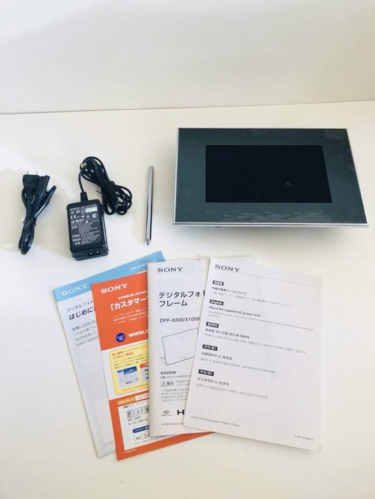 Amazon.co.jp: SONY デジタルフォトフレーム X800 ブラック DPF-X800/B