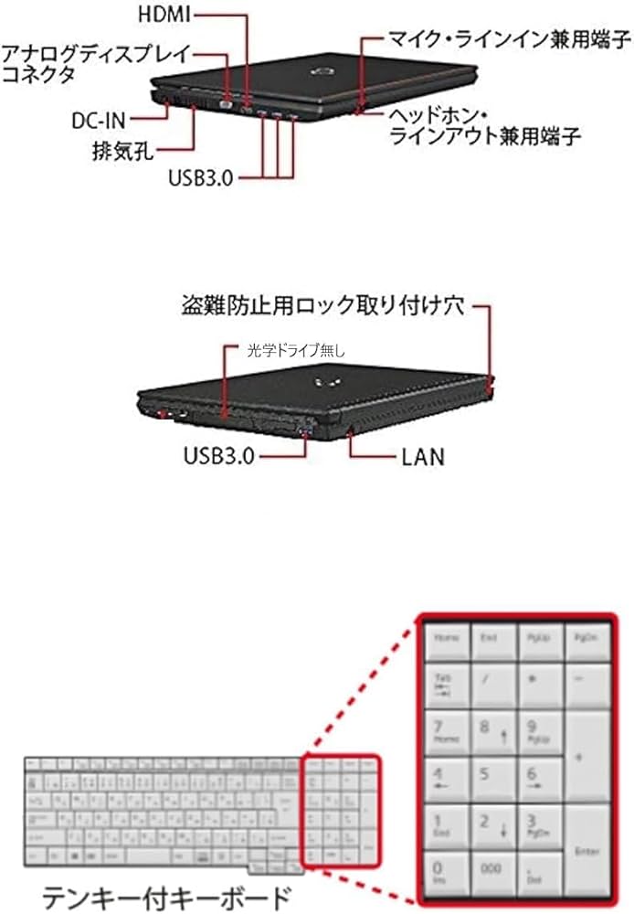 Amazon | 【整備済み品】 富士通 ノートパソコン LIFEBOOK A579 15.6