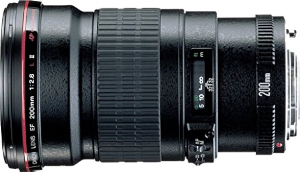 Amazon.co.jp: Canon 単焦点望遠レンズ EF200mm F2.8 II USM フル