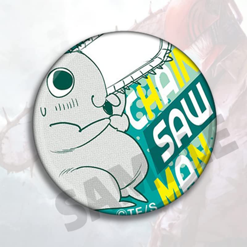 Amazon.co.jp: チェンソーマン 缶バッジ デンジ マキマ パワー 早川