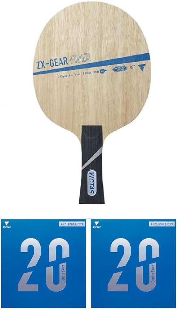 Amazon | ヴィクタス(VICTAS) 卓球 ラケット ZX-GEAR FIBER シェーク