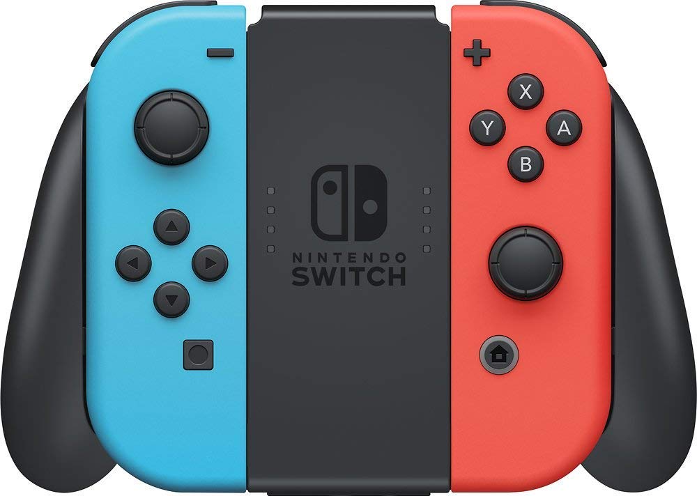 Amazon.com: Nintendo Switch 32GB Console - Neon Red/Neon Blue Joy