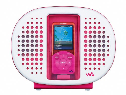 Amazon.co.jp: SONY ウォークマン用ドックスピーカー 防水仕様 ピンク