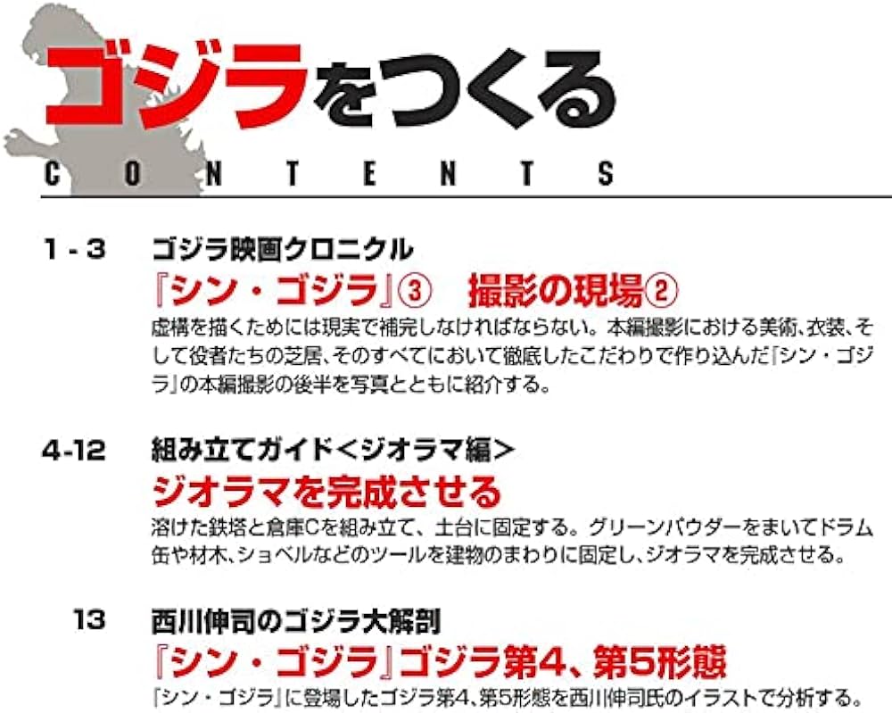 Amazon.co.jp: ゴジラをつくる 100号 [分冊百科] (パーツ付) : 本
