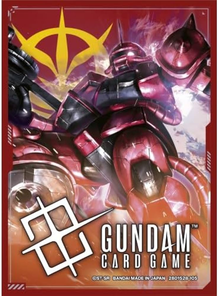 Amazon.co.jp: ガンダムカードゲーム オフィシャルカードスリーブ01 D