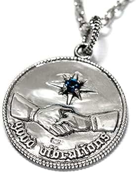 Amazon | 秘密結社フリーメイソン 握手 プロビデンスの目 天然石