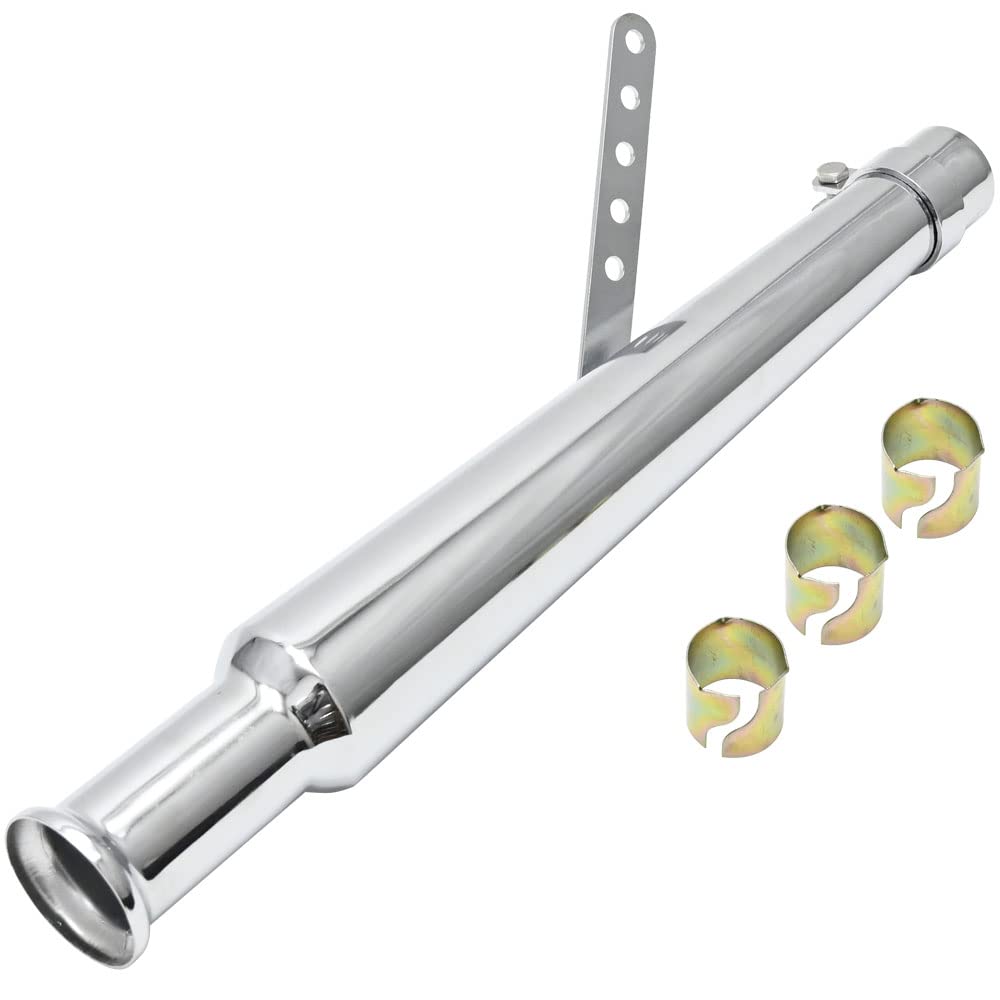 Amazon | SR400 SR500 TW200 ドラッグスター 対応 汎用 トランペット