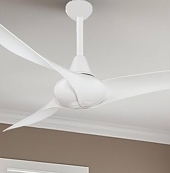Amazon.com: MINKA-AIRE F843-WH Wave 52 Inch 3 Blade Ceiling Fan