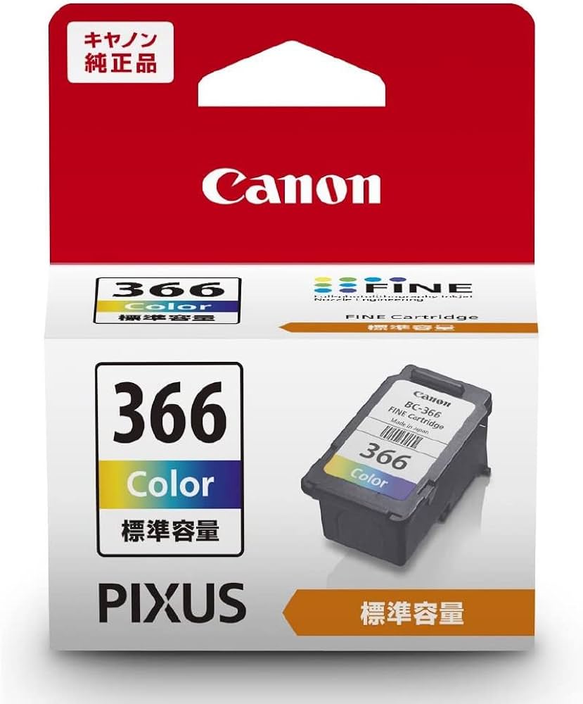 Amazon.co.jp: キヤノン Canon 純正 インクカートリッジ BC-366 3色