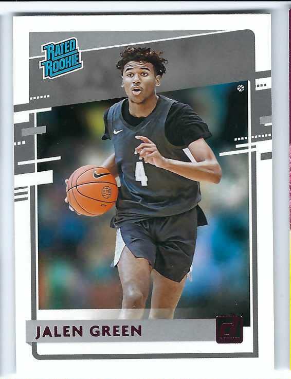 Amazon.com: JALEN GREEN 2021-22 Panini Chronicles Donruss Draft