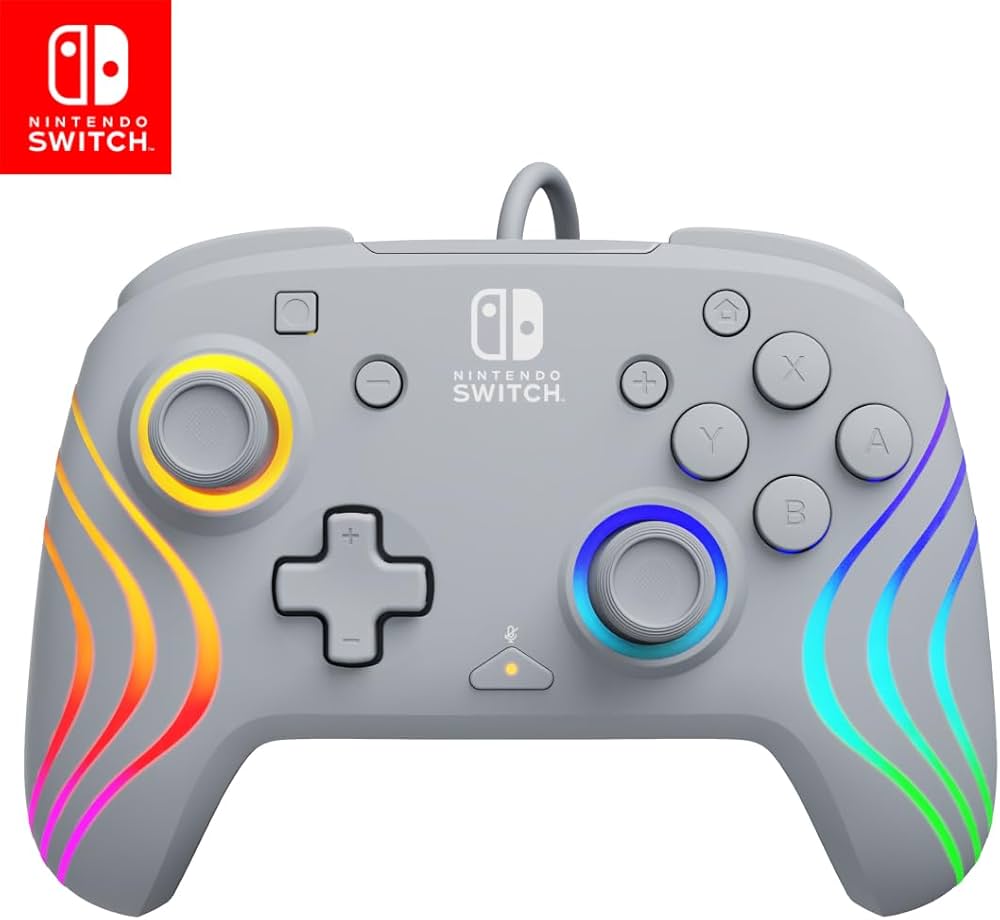 Amazon.com: PDP Afterglow Wave Wired RGB Gaming Controller