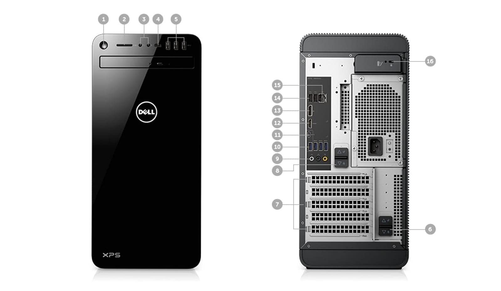Amazon.com: Dell XPS 8930 Desktop | Core i7-9700 - 128GB SSD + 1TB
